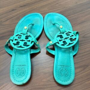 Tory Burch Turquoise Sandals